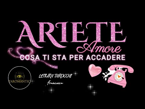 ♈ ARIETE ♥️ TORNA dal passato e TI VUOLE: sei pronto a scegliere L’AMORE VERO!?