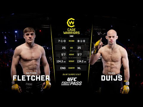 Nathan Fletcher vs Daan Duijs full fight