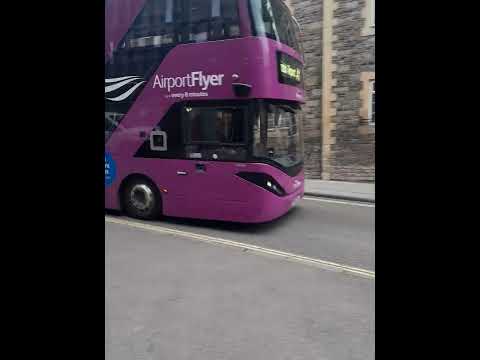 *Ex First Glasgow* First Bristol Enviro 400ev (33310) operating route A1 to Bristol Airport.