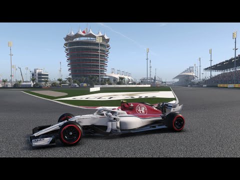 F1 2018 Career Mode Part 2 - Bahrein Almost In The Points Again!?