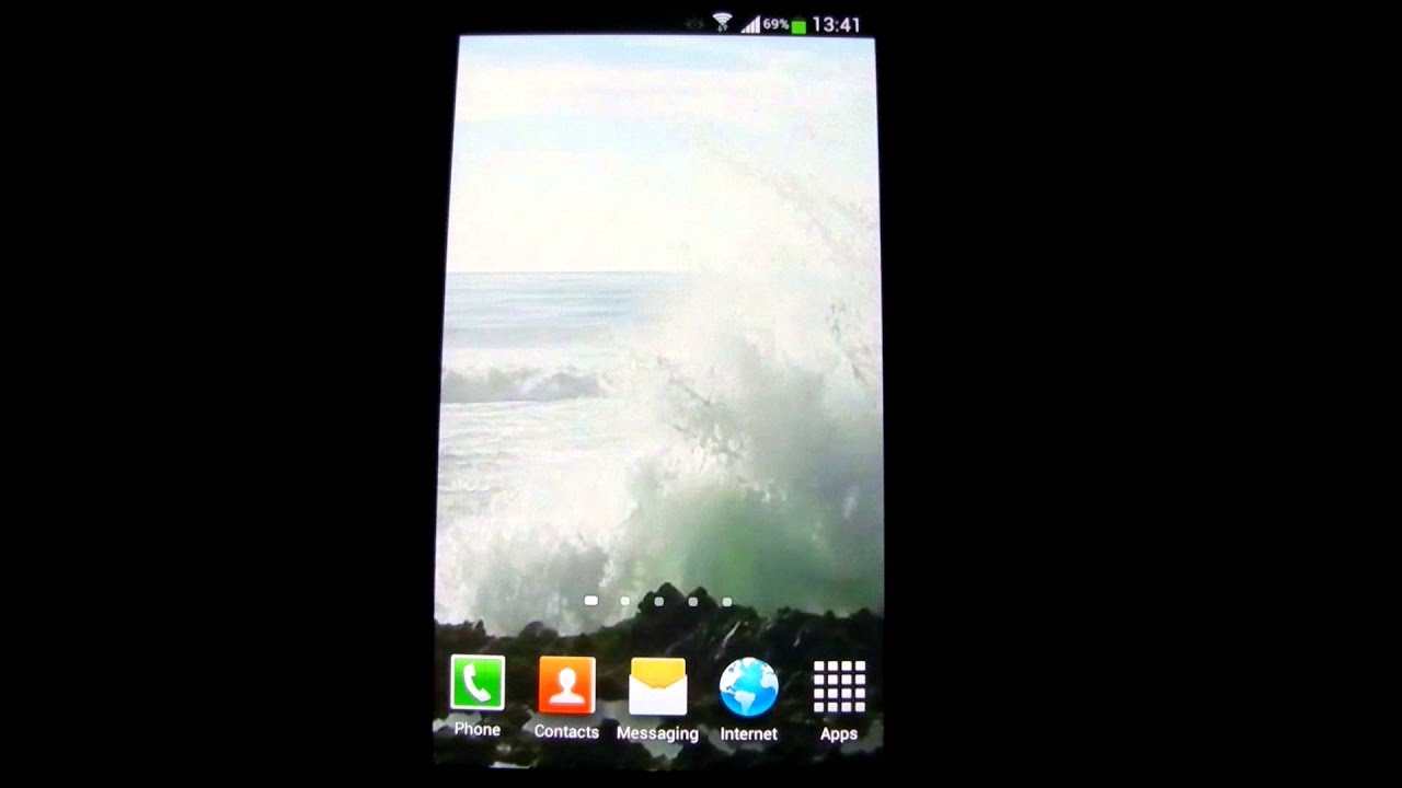 Big Ocean Waves Live Wallpaper HD