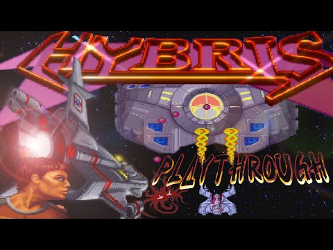 Hybris (Amiga) Playthrough / One ship to rescue a colony under attack by alien invaders.....Typical