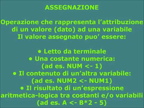 Variabili Scalari ed identificatori univoci – Assegnazioni di variabili – Vettori - Matrici