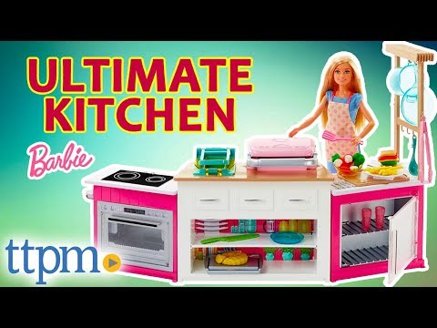Barbie Ultimate Kitchen From Mattel