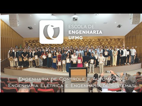 Colação de grau - Engenharia de Controle e Automação, Engenharia Elétrica e Engenharia de Sistemas