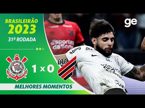 Gols e lances de Corinthians x Athletico Paranaense