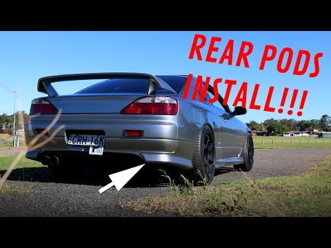 Nissan Silvia S15 | Rear Pods Install