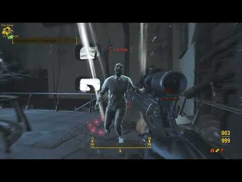 Fallout 4 Modded, Zombie World gameplay pt196  Hunter Hunted