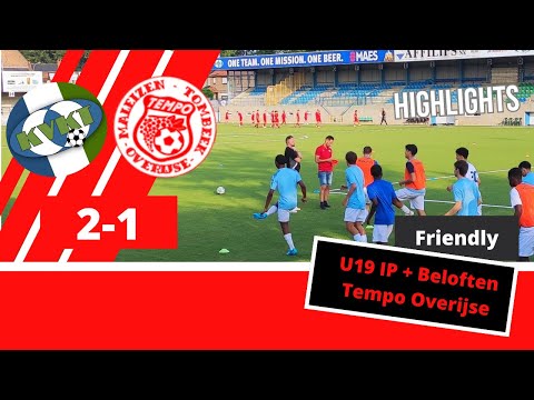Friendly - Highlights - KVK Tienen (reserven) vs Tempo Overijse (U19 + Beloften)