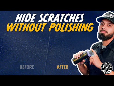 Hide Scratches Instantly with Chemical Guys Black Light Glaze Hack