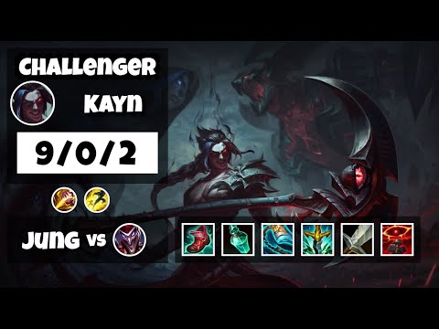 Kayn s11 Jungle Challenger Replay (9/0/2) - BR