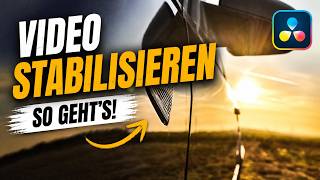 Video Stabilisieren | DaVinci Resolve Fusion - Tutorial Deutsch