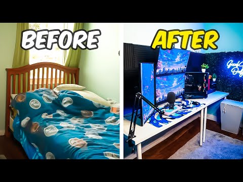 Transforming My Brothers Room Into His Dream Room!