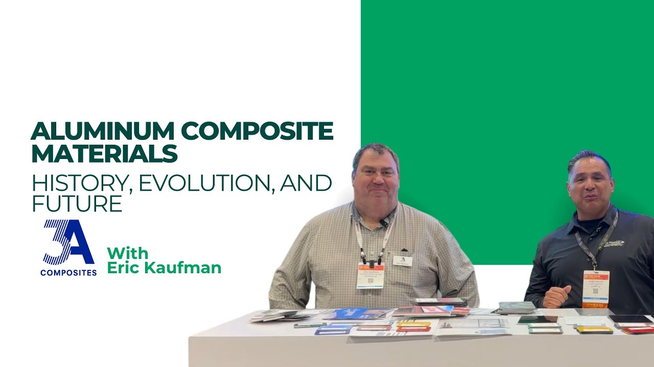 3A Composites presents the evolution of aluminum composite material (ACM) at ISA Sign Expo 2026 on Laird Live