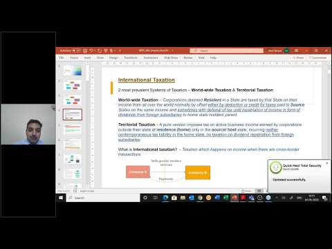Base Erosion & Profit Shifting (BEPS) - International Taxation