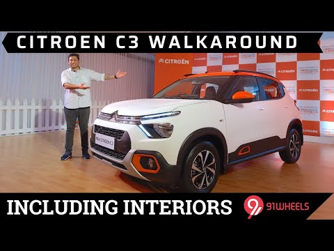  Citroen C3 1.2 Manual Feel Walkaround || First Look Of Top Model Without A Review