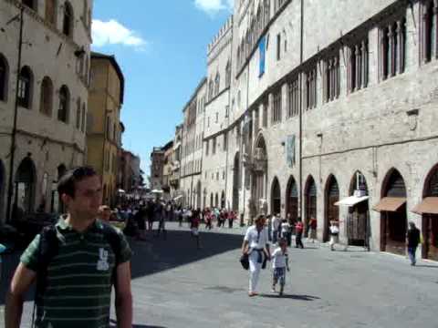 Piazza Quattro Novembre - Perugia, Italy