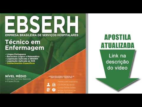Apostila EBSERH - Tecnico em Enfermagem 2015 + CD