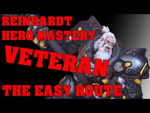 The EASIEST way to 5 Star Reinhardt Veteran Hero Mastery #overwatch2