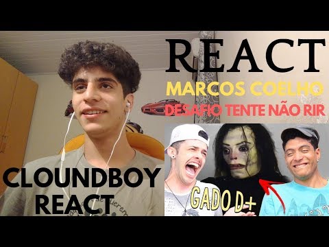 React DESAFIO TENTE NÃO RIR - RUSBÉ, O LINDÃO DA TIA! (Marcos Coelho)