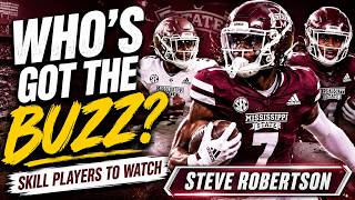 The Skill Players Getting BIG Buzz at Mississippi State 🔥 | Steve Robertson
