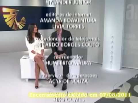 Encerramento Fantástico 07/08/2011 com erro de vinheta + Versões alternativas