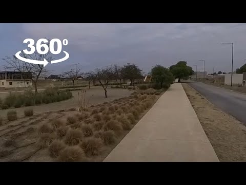 Vídeo 360 caminhando da Via Aurelia até o aeroporto de Salta, Argentina.