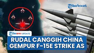 Rudal China Tembak Jatuh F-15E Strike Eagle AS, Beijing Bantu Iran Gempur Jet Tempur Washington