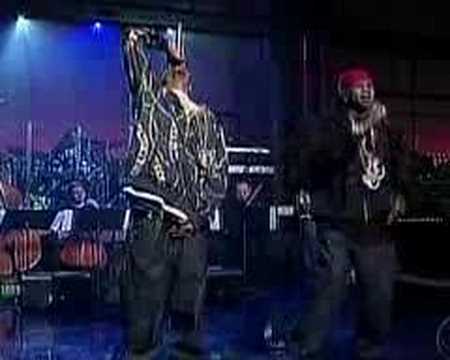 Chamillionaire with Slick Rick on Letterman