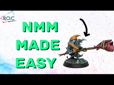 How to paint quick and easy NMM (non metallic metal) part 2 of painting Grinkrak's Looncourt