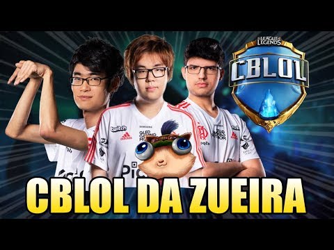 FLAMENGO ZIKANDO E COREANOS FEEDANDO - CBLOL DA ZUEIRA