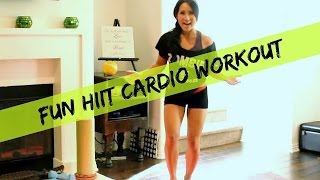 Fun At Home HIIT Cardio Workout