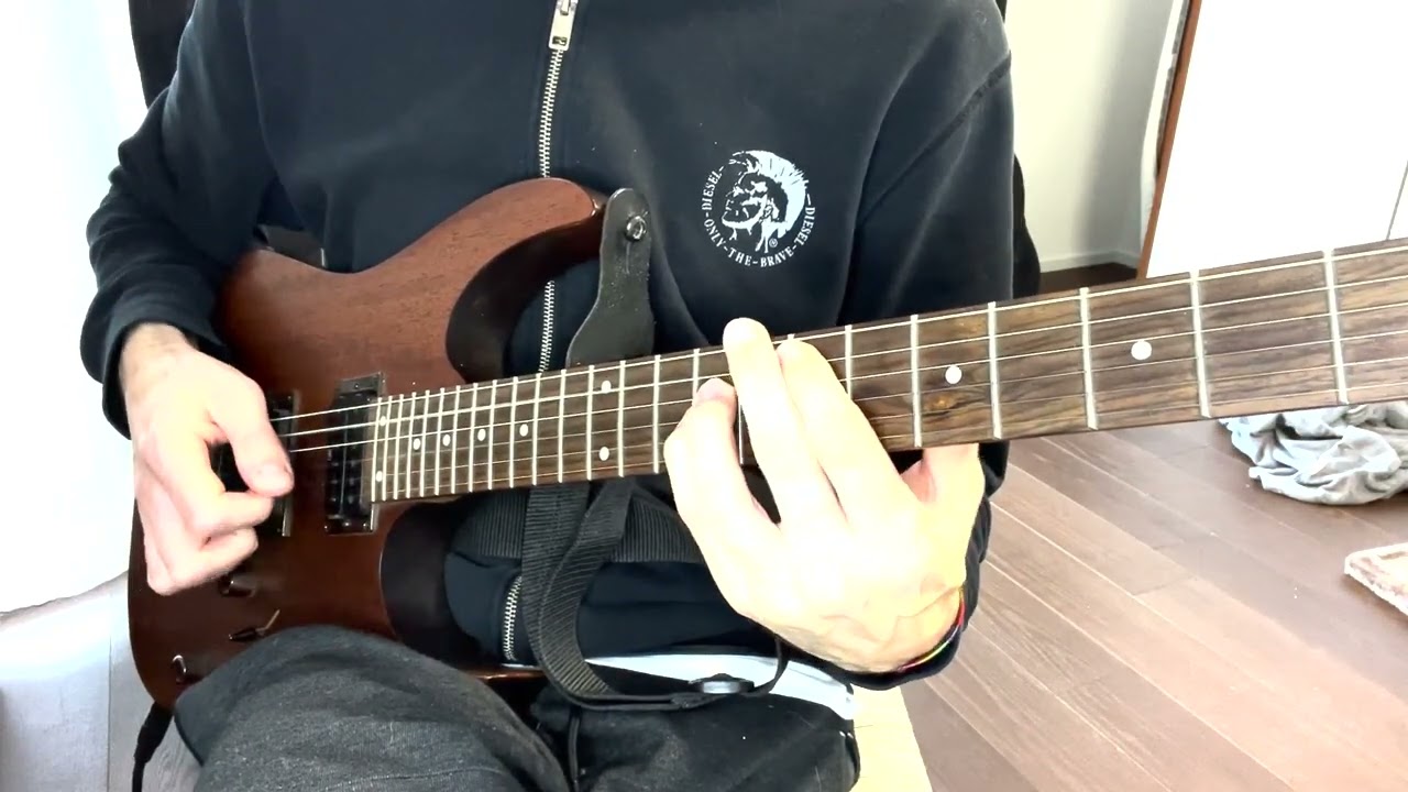 Guitar breakdown of the Scorpions "Rock You Like A Hurricane" intro riff