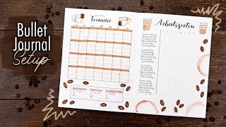 Februar ☕ Bullet Journal Setup 2021 | Plan with me deutsch