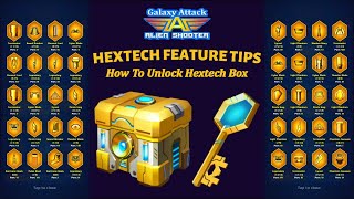 Galaxy Attack: Alien Shooting | How To Unlock Hextech Box With New Trick Review | By Apache Gamers