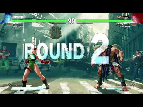 SFV Online MP March 7, 2016 pt32 - Necalli vs. Cammy