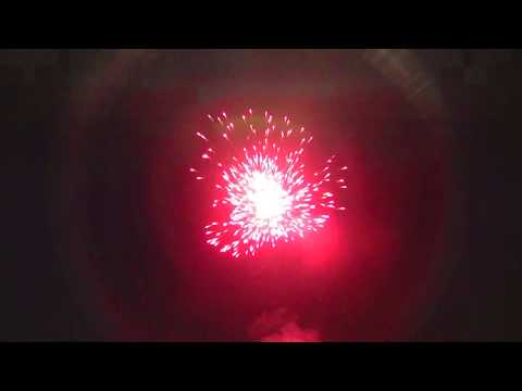 SCB165 - 100s 30mm Pink & Blue Flower