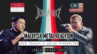 Download lagu Malaysia Metal Reaction - Kris Tomahu - Jangan Khianati aku (X Factor contestant) mp3