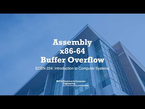 25 Assembly x86 64 Buffer Overflow