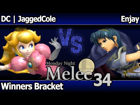 MNM 34 - DC | JaggedCole (Peach, Sheik) vs Enjay (Marth) - Winners Bracket