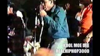 Kool Moe Dee Live At Harlem World 1981 (Busy Bee VS Kool Moe Dee Battle) Old School Hip Hop / Hiphop