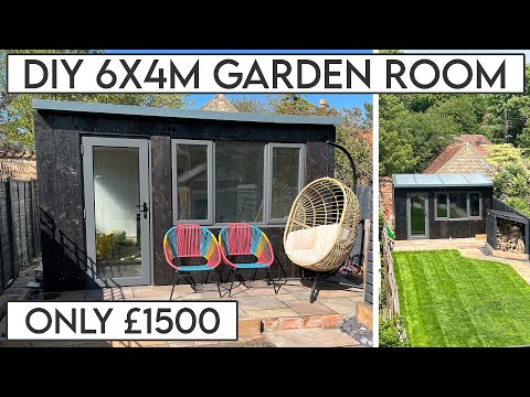 £1500 DIY Garden Gym & Office | SIPS Panel Garden Room Build