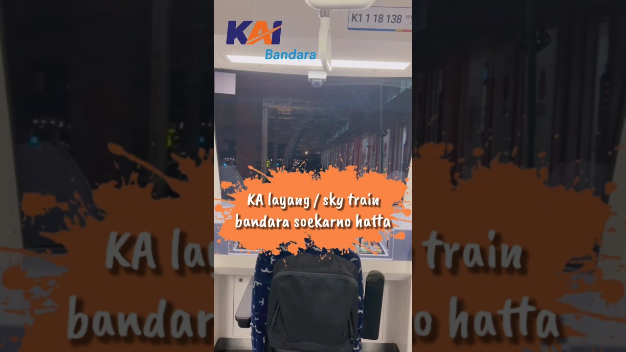 kalayang skytrain kereta terminal bandara soekarno hatta #skytrain #kalayang #bandarasoekarnohatta