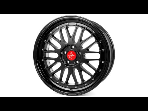 KESKIN KT22 RETRO matt black painted | felgenoutlet.de