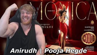 Monica - Video| COOLIE | Superstar Rajinikanth | Anirudh | Pooja Hegde • Reaction By Foreigner