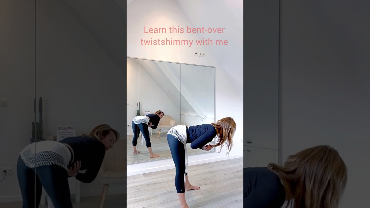 Bent Over Twist Shimmy Control for bellydancers