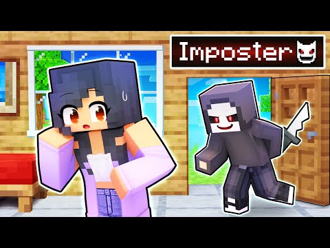 One NIGHT With An IMPOSTER In Minecraft!