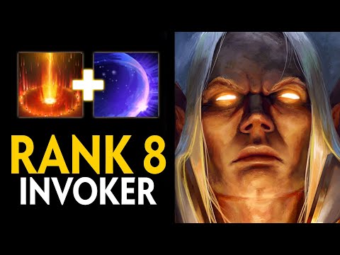 BEAUTIFUL COMBO CATACLYSM + CHRONOPHERE!! Rank 8 IG.Emo Invoker vs Puck Mid | Dota 2 Invoker