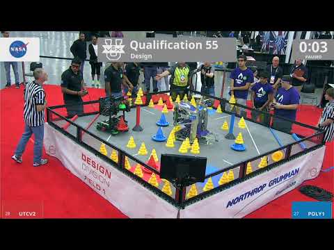 2018 VEXU Design Q55 - UTCV2 vs POLY1 - 98 to 42