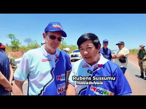 Pavimentação de ruas e mais ações para Alto Parnaíba